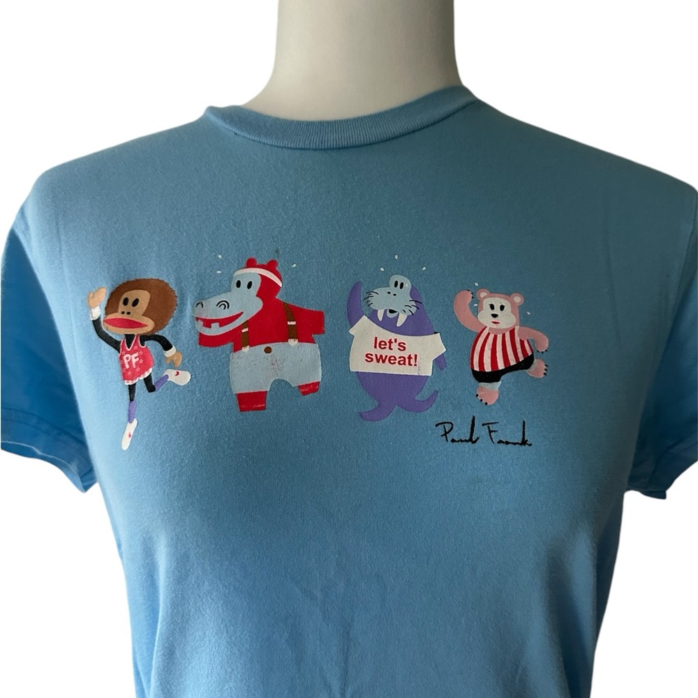 Paul Frank T Shirt Size Large Blue
